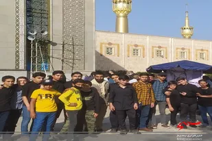 تجدید میثاق بسیجیان شهرستان سرخه با امام راحل