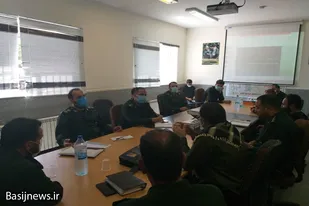 سرکشی بازرسان سازمان بسیج مستضعفین از حوزه شهید خادم پر همدان