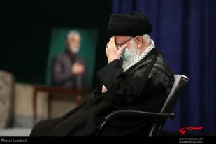 اولین شب مراسم عزاداری امام حسین (ع) با حضور رهبر انقلاب برگزار شد
