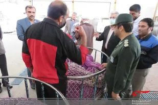 بازدید فرمانده ناحیه میامی از کارخانه نساجی