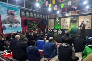 برگزاری مراسم گرامیداشت پنجمين سالگرد شهادت سیدالشهدای مقاومت در مجتمع بیت الزهراء(س) نهاوند