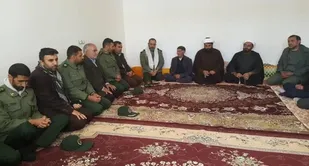 دیدار با خانواده معظم شهیدارجمند