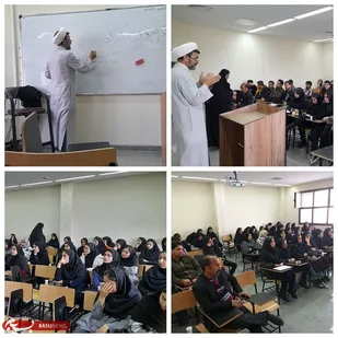 برگزاری نشست بصیرتی و روشنگری در مجتمع آموزش عالی بافت