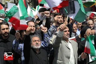 خروش اردبیلی&zwnj;ها علیه نسل&zwnj;کشی اسرائیل در غزه