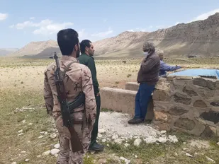 گشت عملیاتی تامین امنیت عشایر در مهدیشهر