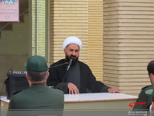 برگزاری کلاس اخلاق در سپاه ناحیه امام حسین(ع)اصفهان