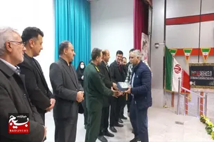 آیین تجلیل از ورزشکاران و قهرمانان ورزشی شهرستان نهاوند