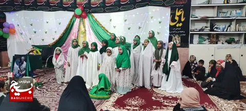 مراسم ولادت امام زمان(عج) روستای جزیره شمالی +گزارش تصویری