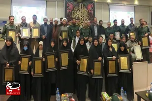 تجلیل ۴۰ نفر از برترین&zwnj;های بسیج در شمال غرب شیراز