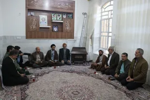 دیدار با خانواده تنها شهید انقلاب در اردکان