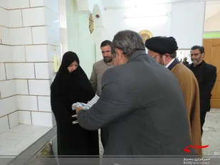 سرکشی از خانواده روحانی شهید خدابخش قاسمی