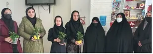 تقدیر از پرستاران مرکز توانبخشی گوهر مهر قرچک