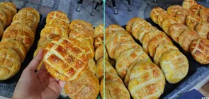 تجلی خدمت در مسیر ظهور؛ پخت و توزیع شیرینی در «سه‌شنبه‌های مهدوی» بندرعباس