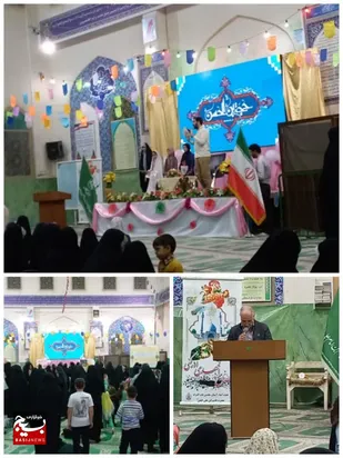 رپایی جشن نیمه شعبان در حرم مطهر باب المراد (ع)