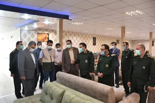 بازدید کارگاه اشتغالزایی تولید مبلمان