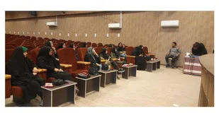 نشست هم اندیشی بسیج دانشجویی دانشکده فرش و دانشگاه پیام نور راور