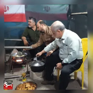 خدمات جهادی فرهنگیان هندیجان به تجمعات حماسی در جوار شهدای گمنام