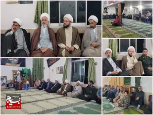 همایش بسیجیان و پیشکسوتان دفاع مقدس در روستای سیدابوصالح