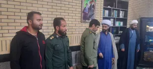 بازدید مسئولان سپاه ناحیه گرمسار از جلسه هفتگی پایگاه امام حسن مجتبی (ع)