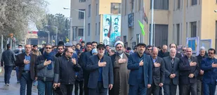 مراسم بزرگداشت سردار شهید سلیمانی در دانشگاه صنعتی شاهرود+ تصاویر