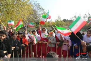 همایش پیاده روی دانش آموزی در میاندورود برگزار شد