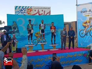 قهرمانی صفرزاده در مرحله چهارم تور دوچرخه&zwnj;سواری آذربایجان