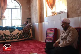دیدارصمیمانه با جانبازان جنگ رمضان