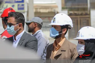 بازدید میدانی مدیران رسانه های استان مرکزی از پروژه میدان مقاومت کلانشهر اراک