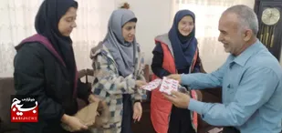 ادای احترام نسل چهارم انقلاب به شهدای زنده