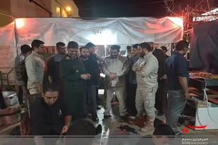 بازدید فرمانده سپاه سلمان از زائر سرای امام رضا(ع) زاهدان