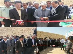 بهره برداری از هشت طرح عمرانی در شهرستان بن