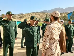 مراسم اختتامیه آموزش رزم مقدماتی سربازان مرکز آموزش شهيد ثابت خواه