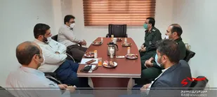 فرمانده سپاه نطنز با شهردار نطنز دیدار و گفتگو کرد