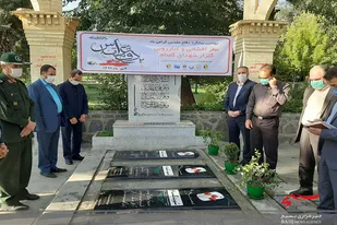تجدید میثاق مدیران صنعت آب و برق استان همدان با شهدا