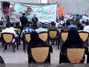 گفت&zwnj;وگوی صمیمی فرمانده سپاه استان قم با اهالی محله قبا پردیسان