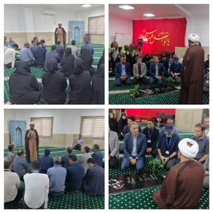 غبارروبی مزار مطهرشهیدگمنام &nbsp;و دیدار با جمعی از کارکنان هواپیمایی کشوری به مناسبت هفته دولت