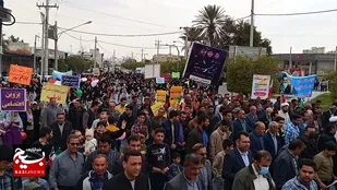 حضور با شکوه مردم قیروکارزین در بهمن تماشایی ۱۴۰۲