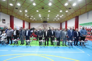 گزارش تصویری از اولین مراسم تجلیل از قهرمانان ملی&zwnj;پوش خانواده شهدا، ایثارگران و رزمندگان