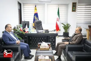 دیدار مدیران کل آموزش و پرورش و کمیته امداد مازندران با فرمانده سپاه کربلا