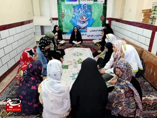 محفل انس با قرآن دانش آموزی در گتوند