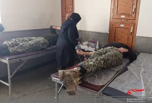 ۲۱۰ نفر از کارکنان تیپ۲۵ نیرو مخصوص به بیماران نیازمند خون اهدا کردند