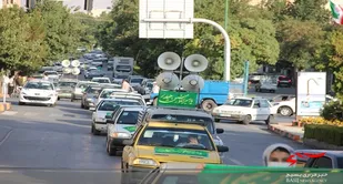 کاروان خودرویی غدیر در شهرکرد1