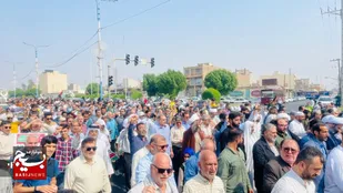 برپایی راهپیمایی باشکوه حمایت از مردم مظلوم فلسطین در خوزستان+عکس