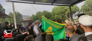 کاروان زیر سایه خورشید در کاج و روستای لیرابی