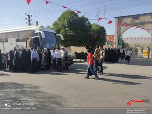 اعزام بسیجیان سپاه ناحیه مقاومت اشتهارد به مناطق عملیاتی غرب کشور
