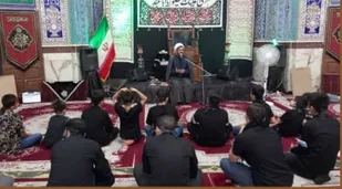 مراسم عزاداری دهه اول محرم ویژه نوجوانان در پیشوا