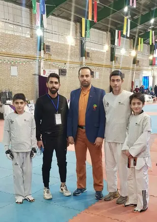 حضور ورزشکاران شهرستان پیشوا در لیگ برتر تکواندو