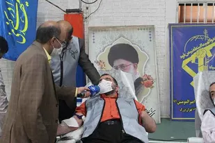 رزمایش اهدای خونر بسیج پیشکسوتان در تهران برگزار شد + تصاویر