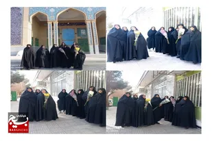 از پیاده روی تا گلباران قبور مادران شهدا در سرخه