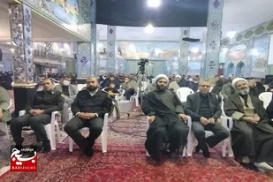 یادواره شهدا امنیت، گمنام، مدافع حرم در روستا مومن آباد در سرخه برگزار شد